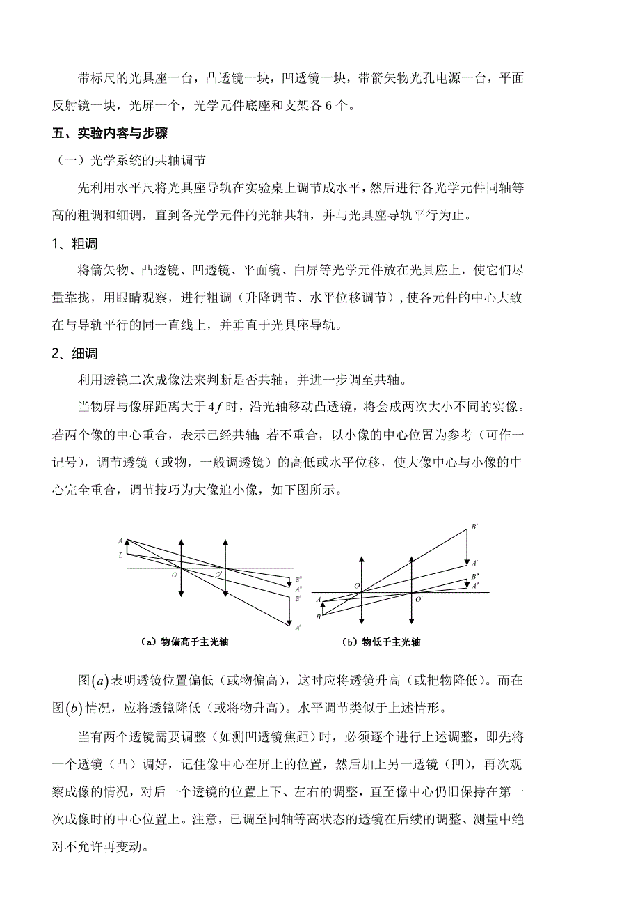 薄透镜焦距的测量.doc_第4页