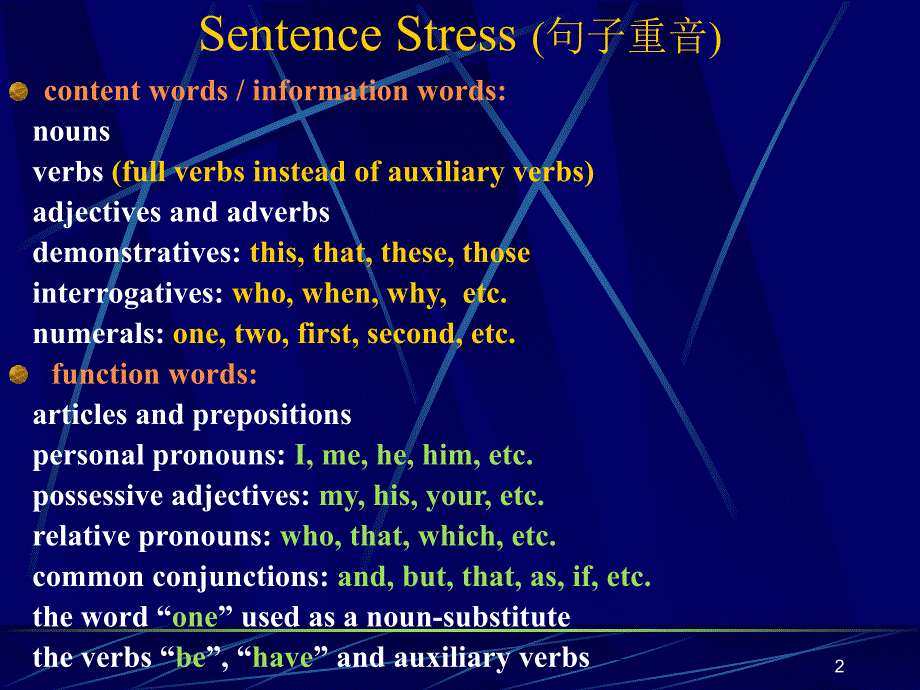 英语语音重读sentence-stressPPT优秀课件_第2页