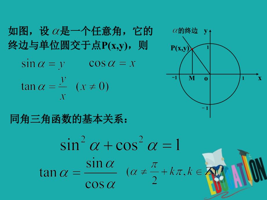 2017-2018学年高中数学 第一章 三角函数 1.2.2 同角三角函数课件 新人教A版必修4_第3页