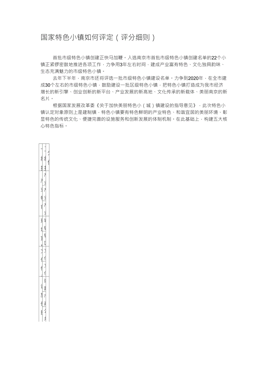 国家特色小镇如何评定_第1页