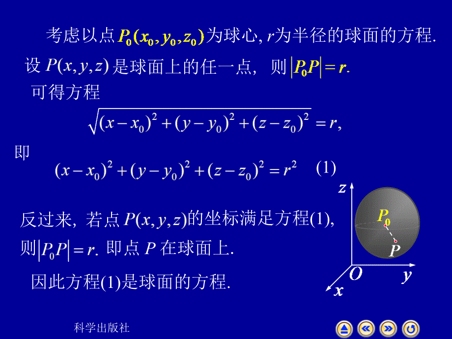 高等数学上册课件：7-6 曲面与空间曲线_第4页