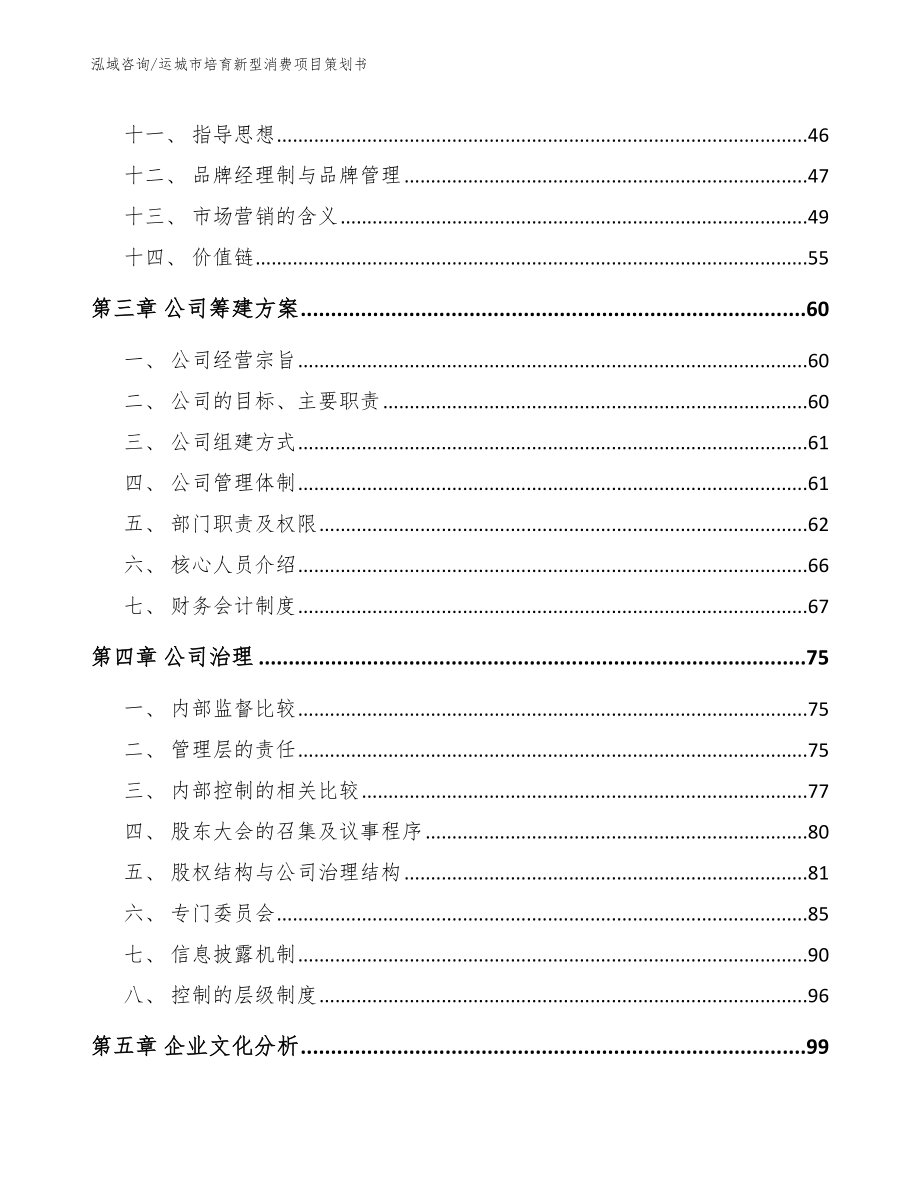 运城市培育新型消费项目策划书_第3页