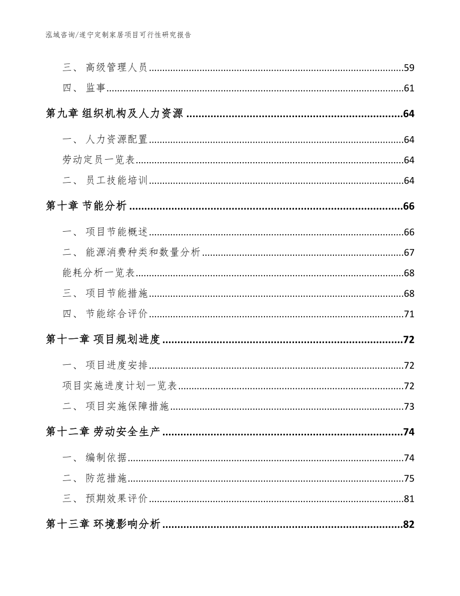 遂宁定制家居项目可行性研究报告模板范本_第4页