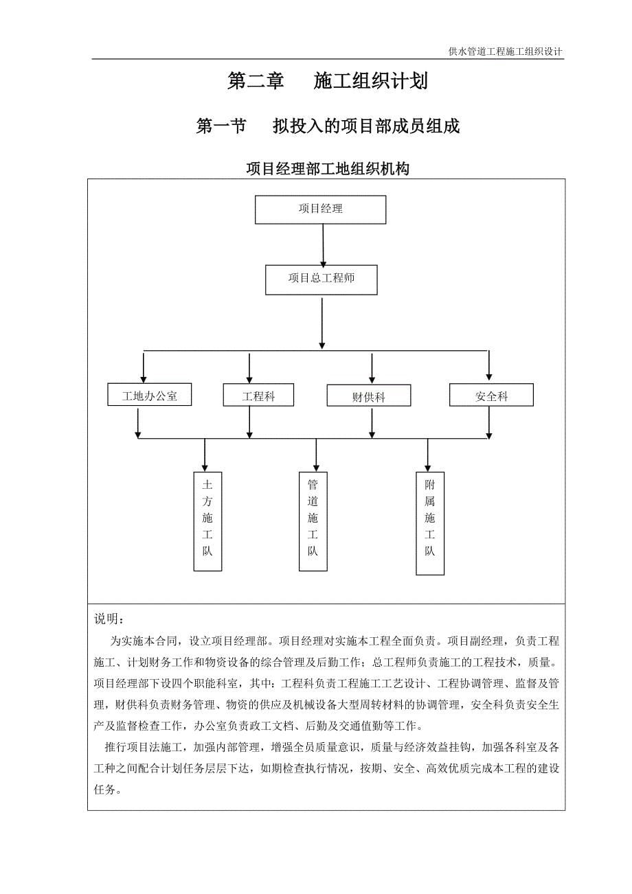 (完整版)供水管道工程施工组织设计.doc_第5页