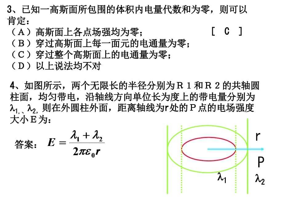 高斯定理例题课件_第5页