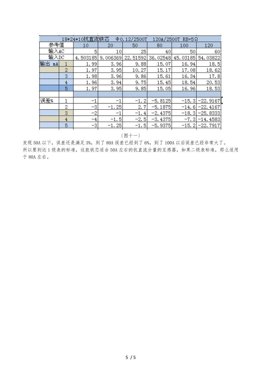 抗直流分量互感器测试理论与方法_第5页