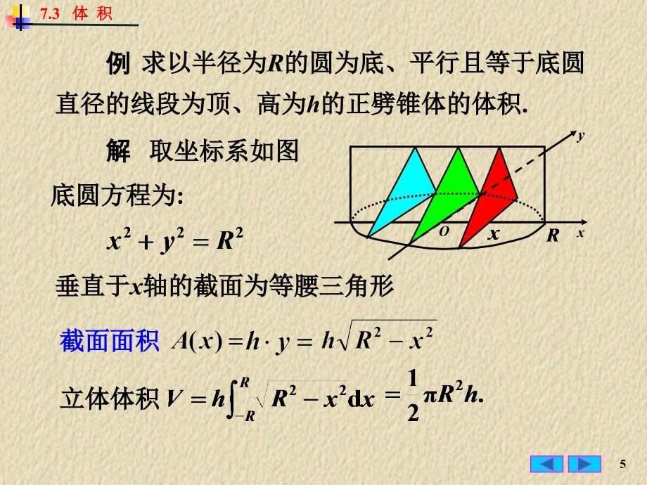 微积分课件：7-3 体积_第5页