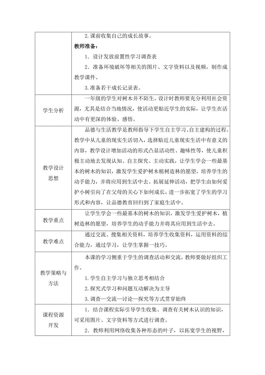 2022春山东版品生一下《我们去游玩》word教案_第5页