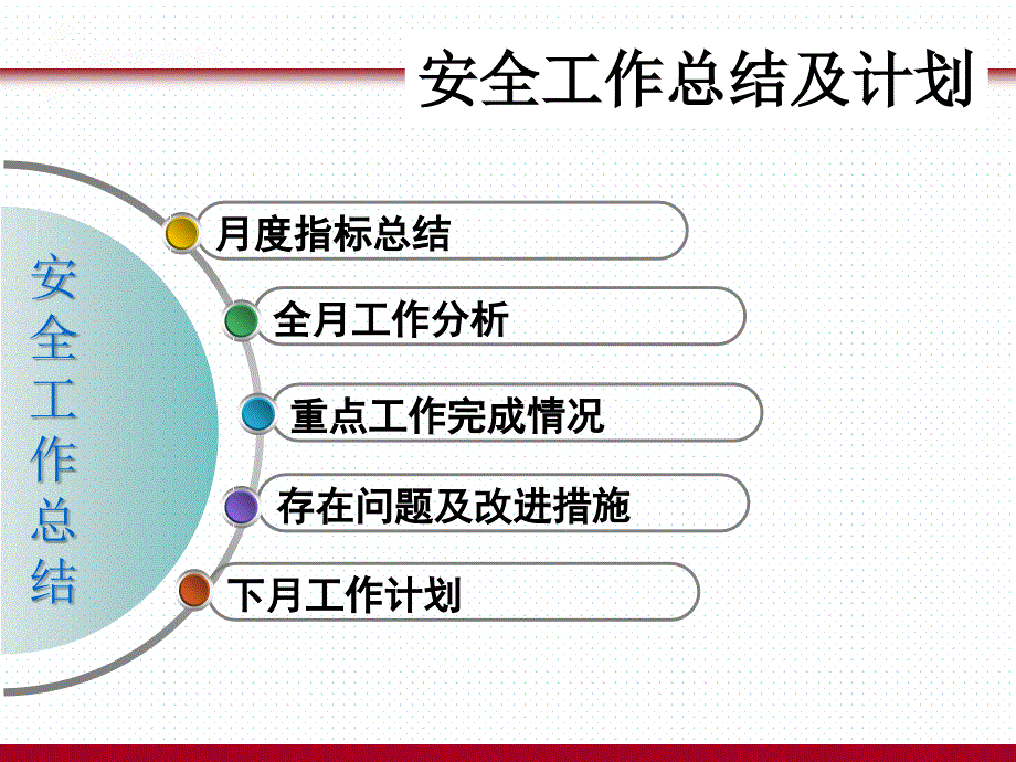 月度安全工作总结及下月工作计划_第2页