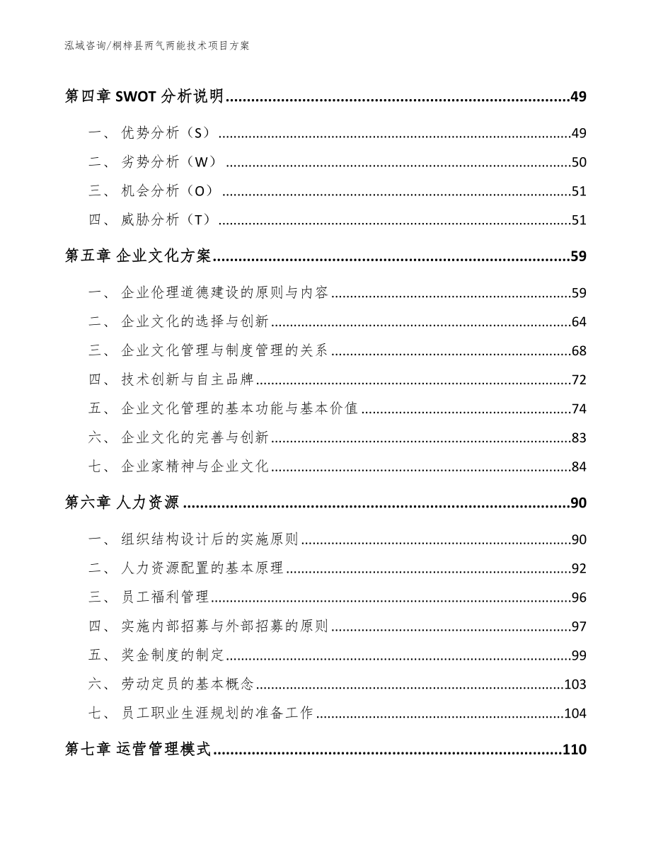 绥阳县关于成立两气两能技术公司可行性研究报告_第2页