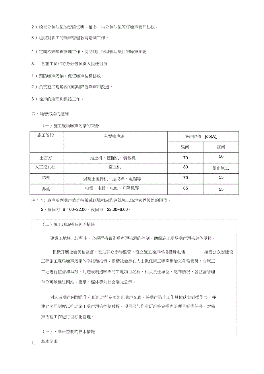 噪音防治施工方案(完整版)_第3页