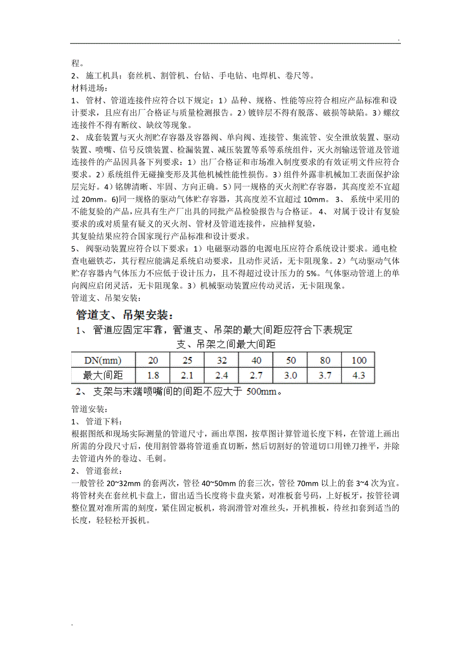 二氧化碳气体灭火系统施工方案_第2页