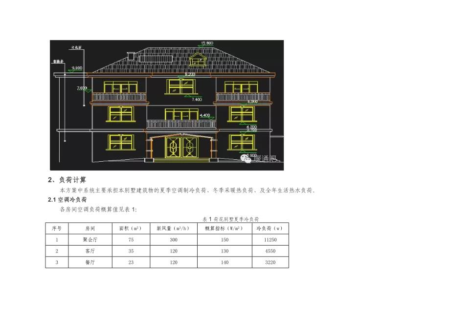 XX别墅水源热泵地暖空调热水系统方案设计书_第3页