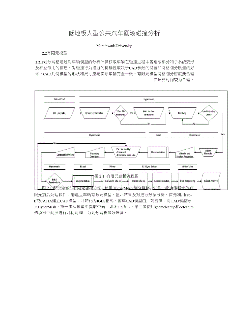 低地板大型公共汽车翻滚碰撞分析(印度博士巴巴萨海布安贝德卡Marathwada大学)_第1页