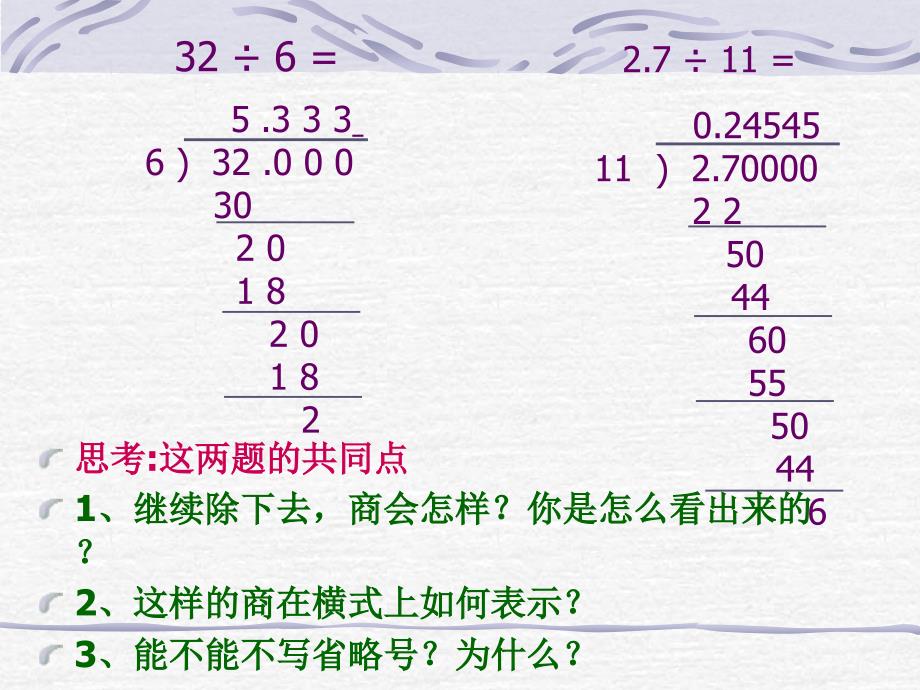 五年级上册数学课件-《循环小数》人教版新课标（2018秋）(共16张PPT)_第3页