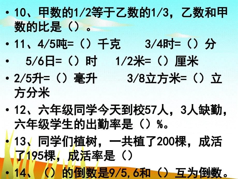 苏教版六年级上册分类复习之基本概念课件.ppt_第5页