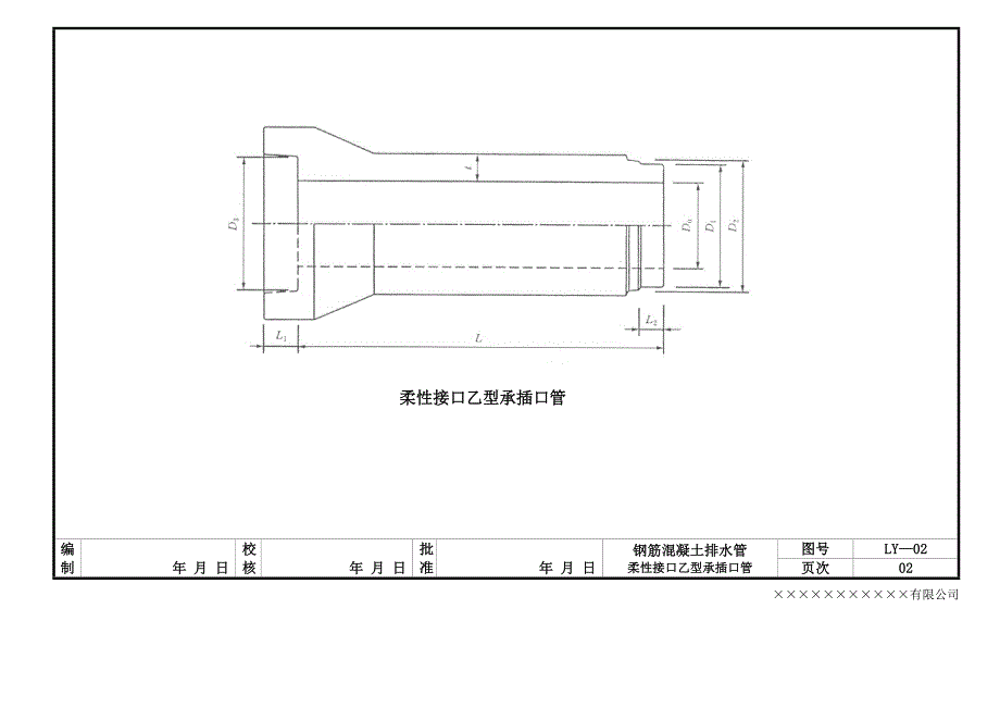 管体结构尺寸与配筋设计图册_第4页