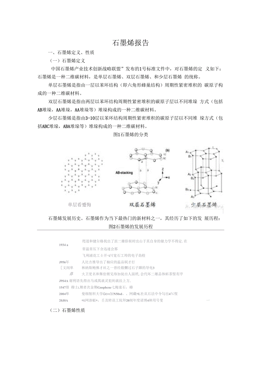 石墨烯调研报告_第1页