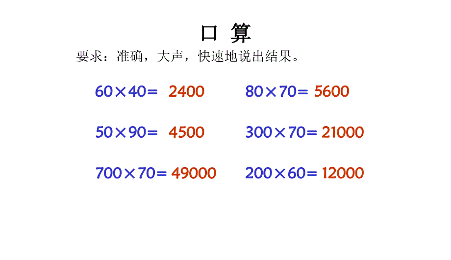 四年级数学上册第4单元三位数乘两位数三位数乘两位数的估算课件2新人教版0415161_第2页