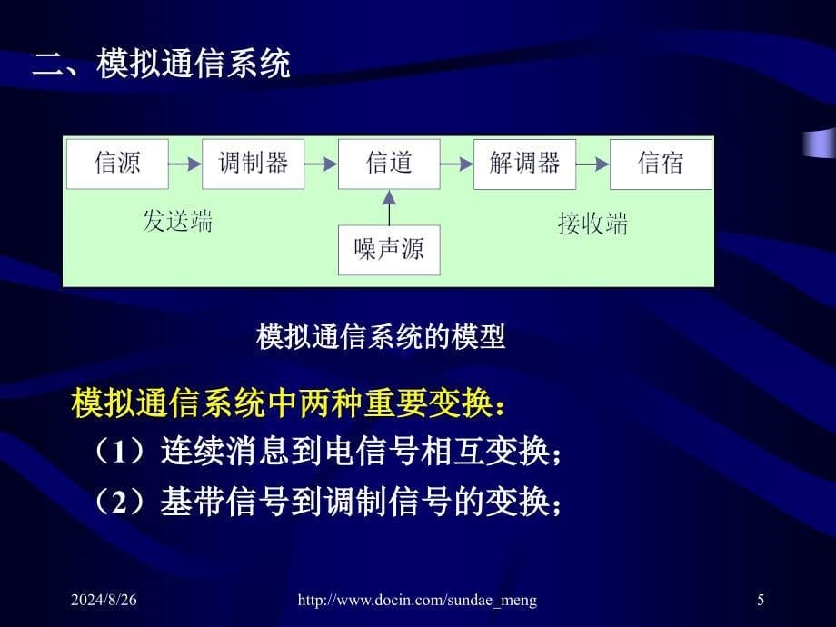 【大学课件】通信系统概论_第5页