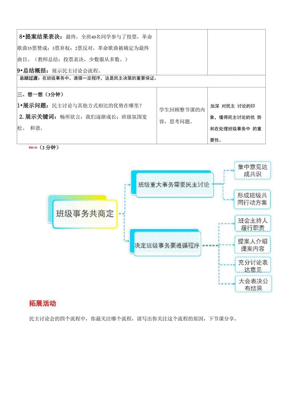 协商决定班级事务+_第5页