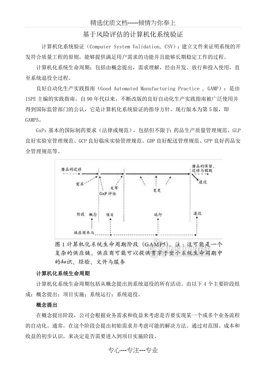 基于风险评估的计算机化系统验证_第1页