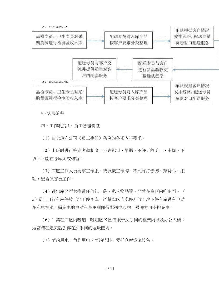 配送实施方案实施计划书设计、应急处置预案等（定）（精）_第4页