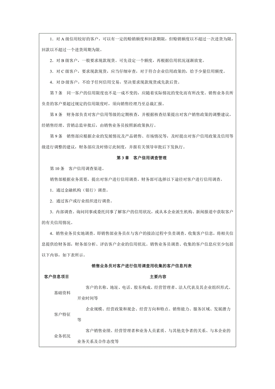 客户信用管理制度_第2页