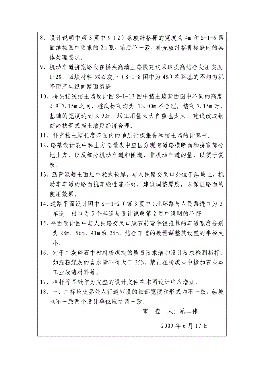 市政工程施工图设计技术审查初步报告_第2页