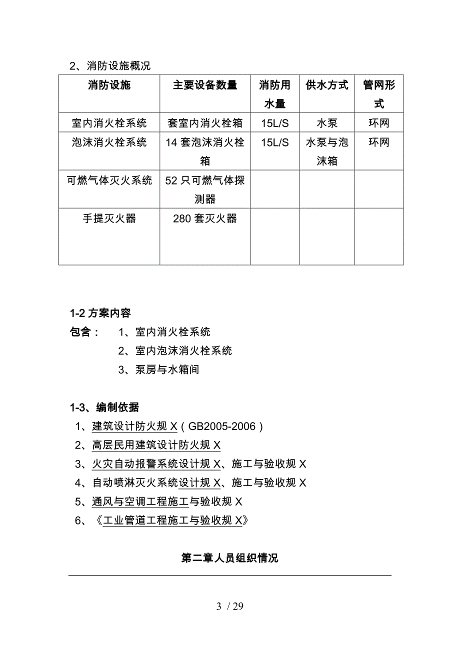 厂房消防施工组织方案水施工组织方案_第4页