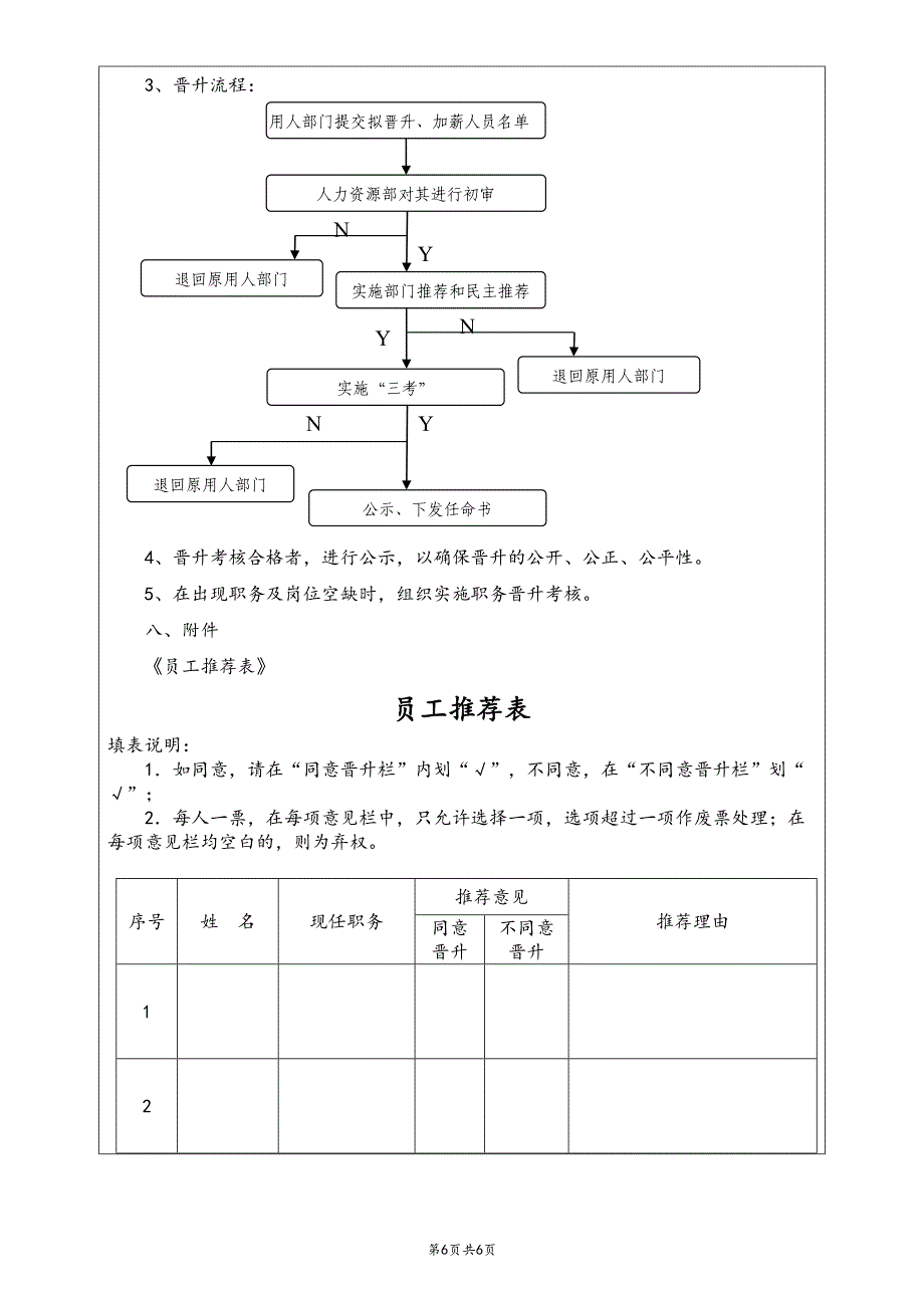 02-公司员工晋级、晋升管理制度（天选打工人）.docx_第5页