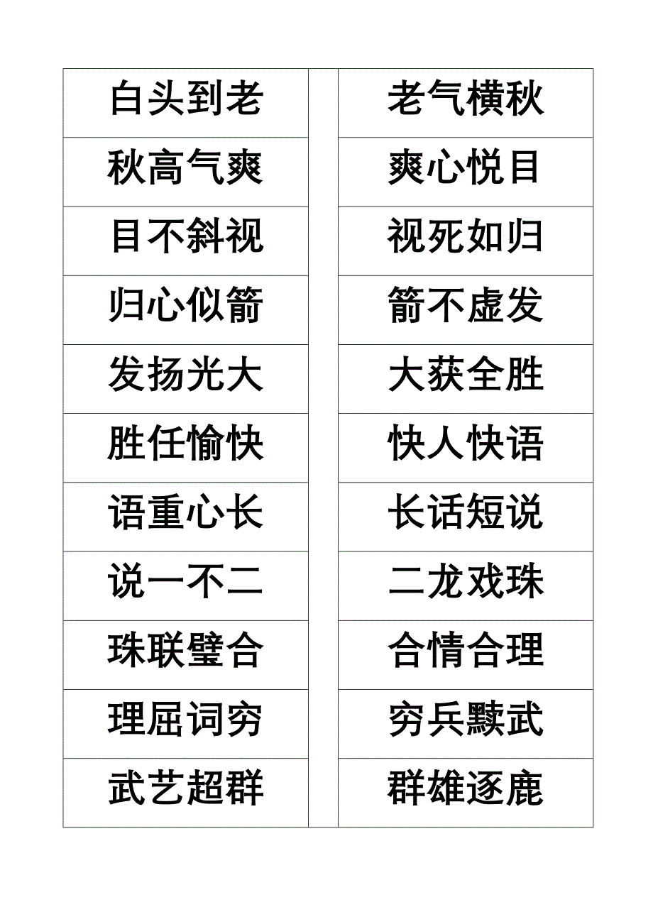 汉文化启蒙教育读本成语接龙(上).doc_第3页