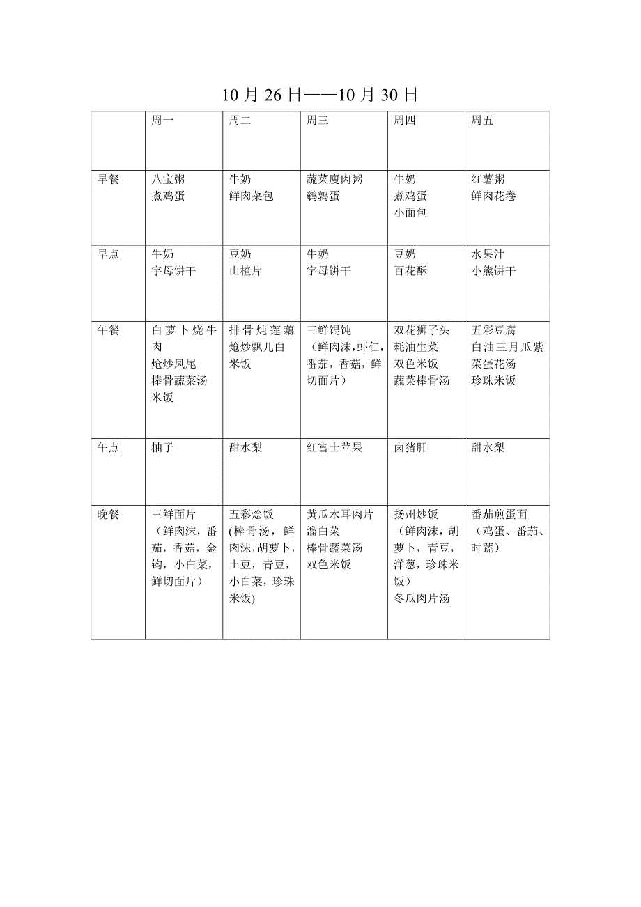 一日三餐两点幼儿园食谱_第3页