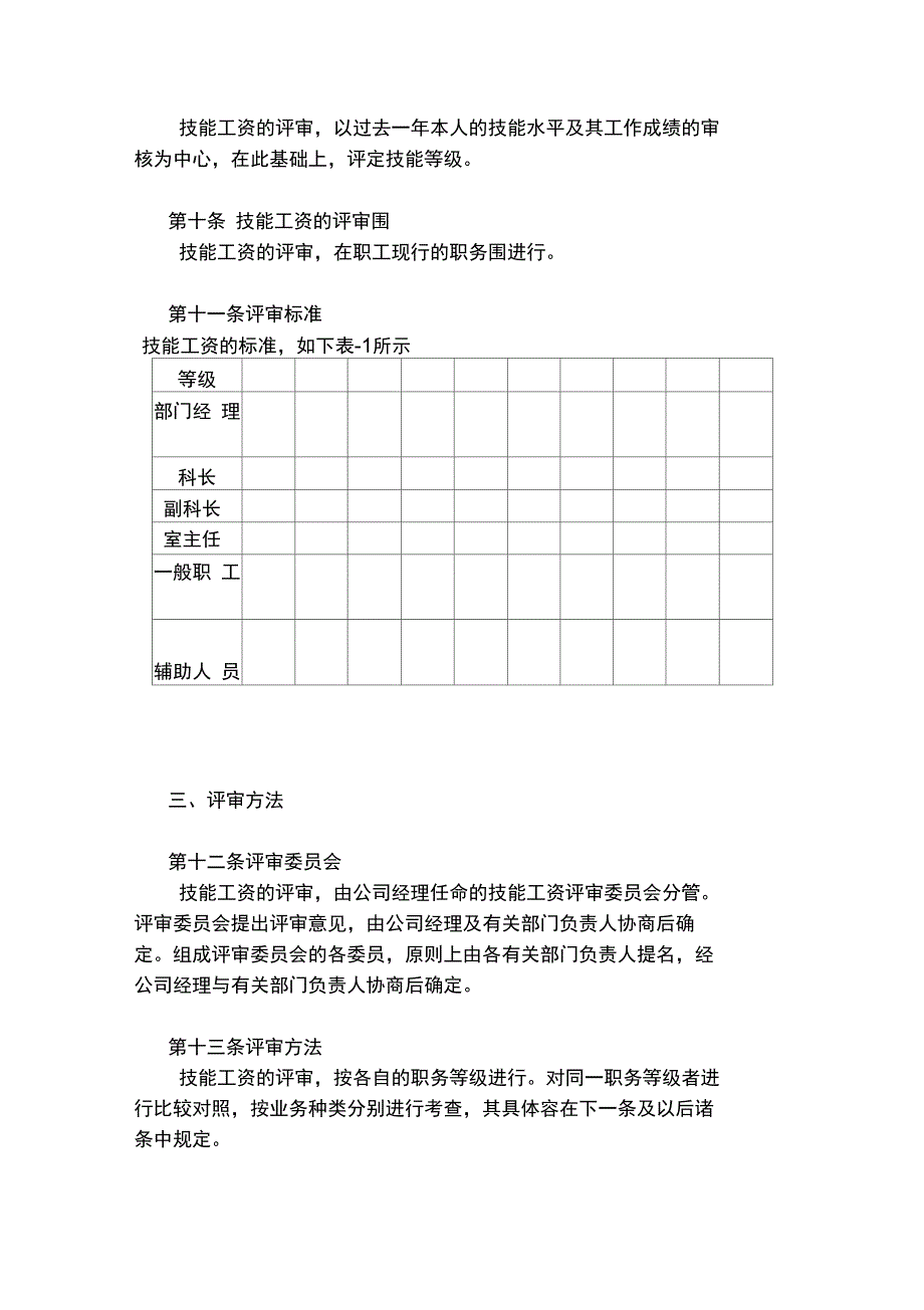 范文范例_技能工资管理规定_第2页