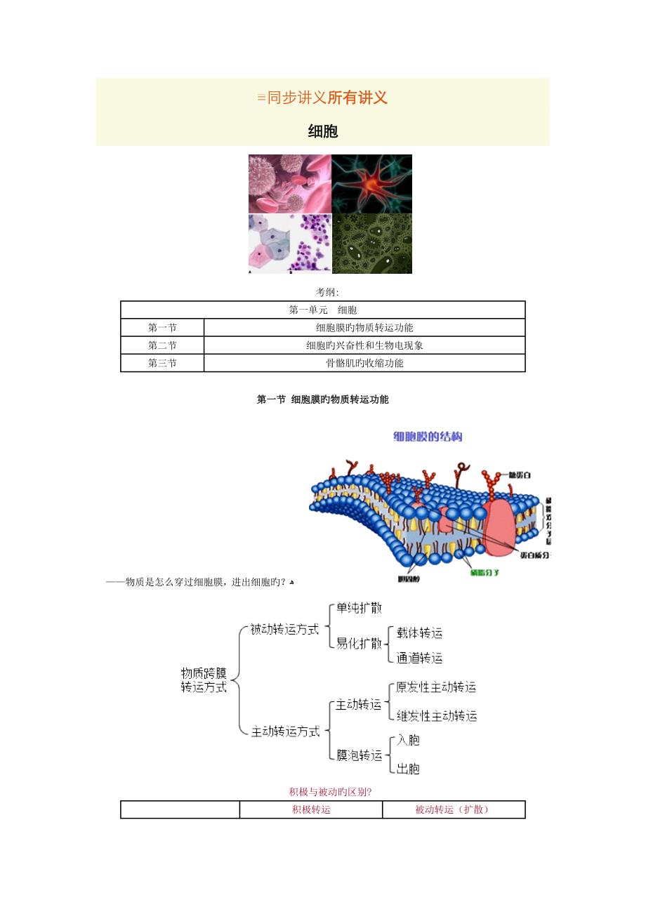 生理学讲义_第1页