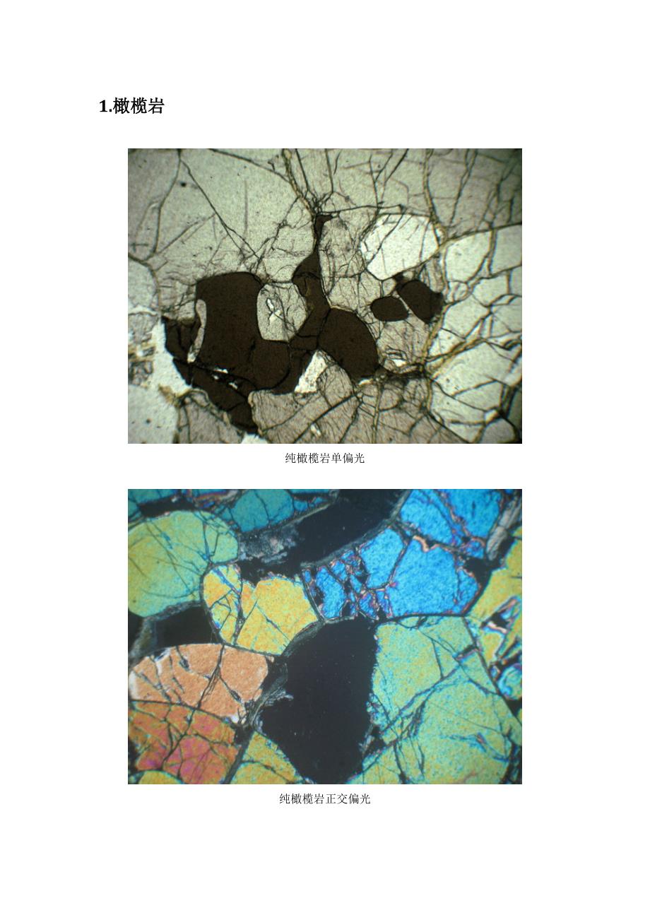 常见岩石偏光显微镜下照片_第3页