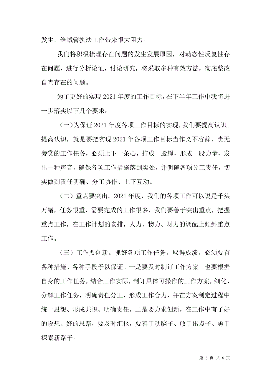 城管行政执法评议工作述职报告.doc_第3页