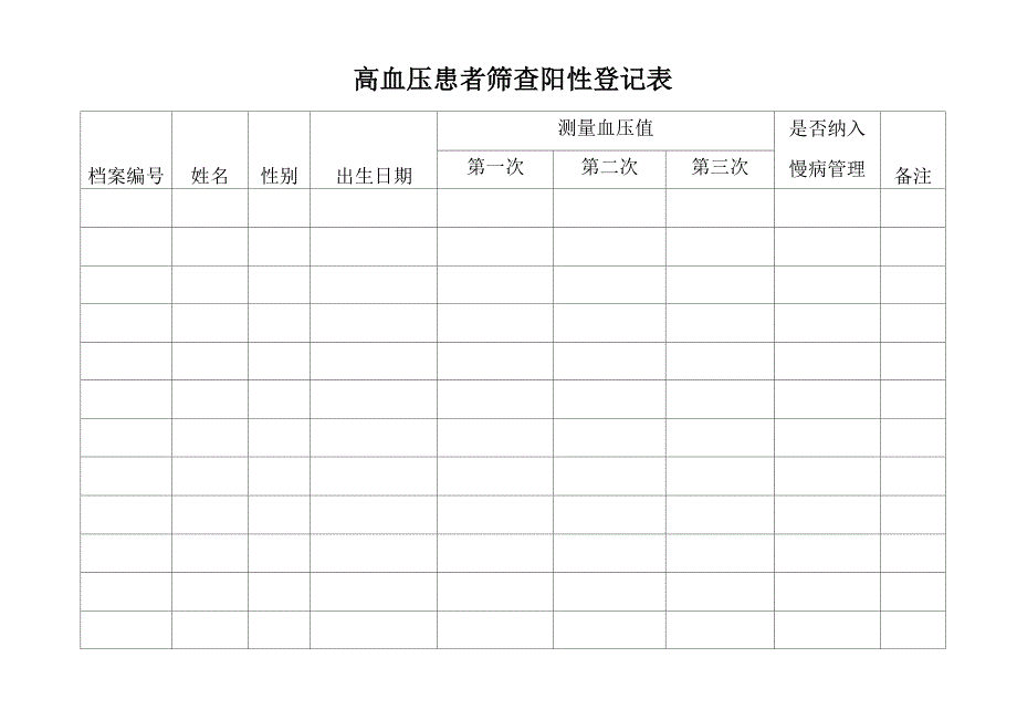 慢病阳性登记本_第1页