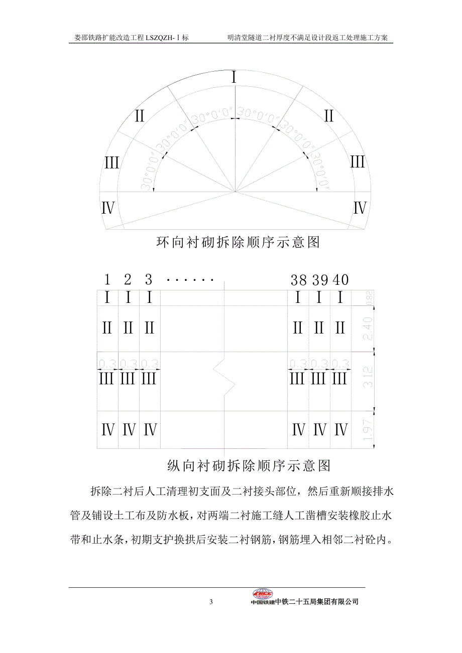 隧道二衬厚度不足返工处理方案.._第4页