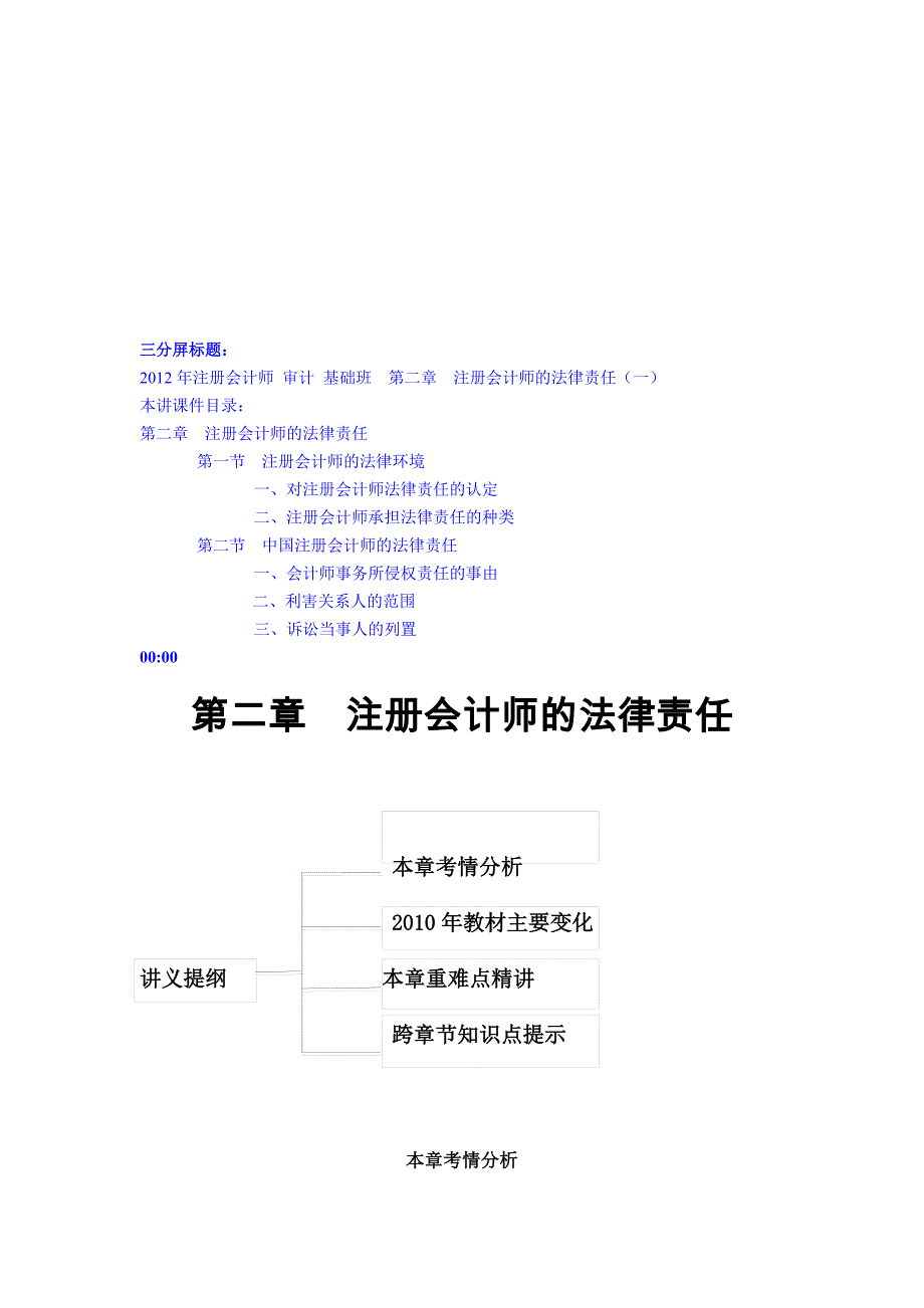 第02章注册会计师的法律责任完整版_第1页