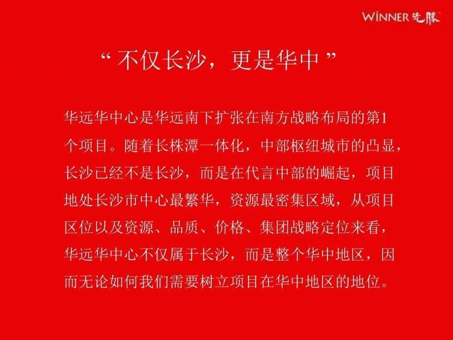 长华远华中心项目战略要点_第5页