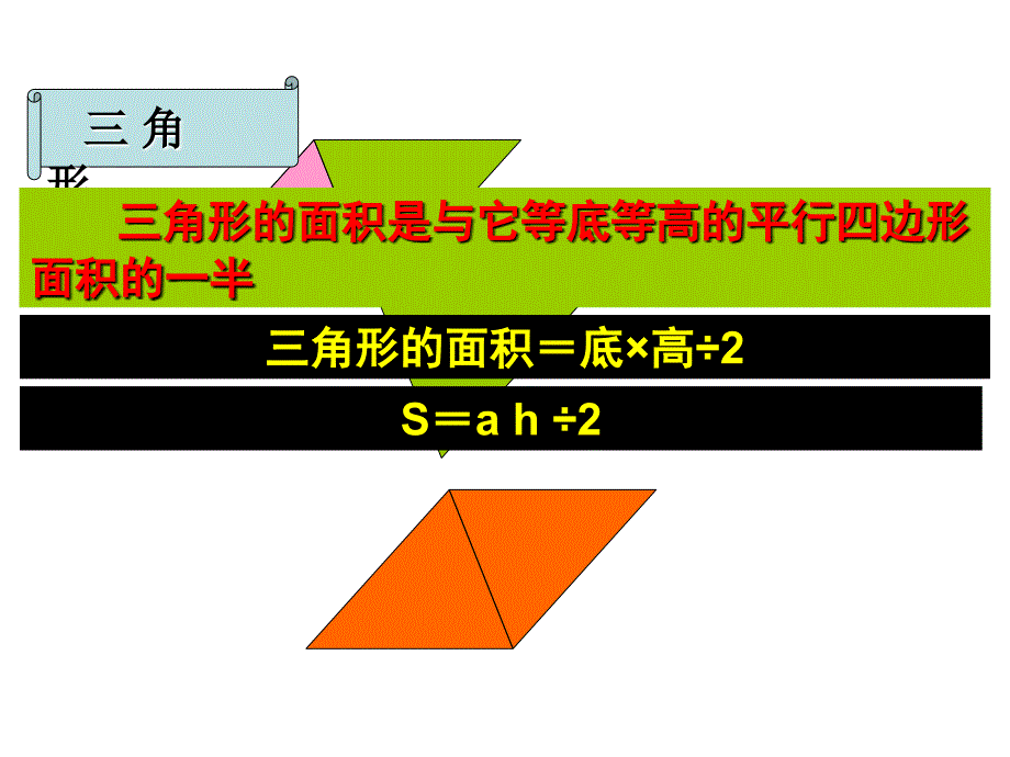 五年级上册数学课件9.3多边形面积的整理与复习苏教版共17张PPT_第3页