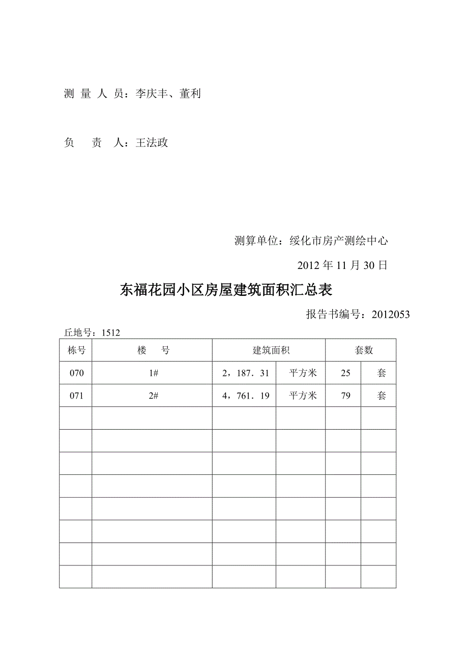 房屋面积测算报告_第3页