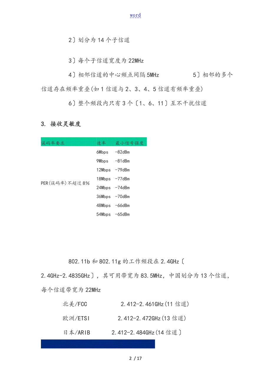 WIFI频段基本划分_第2页