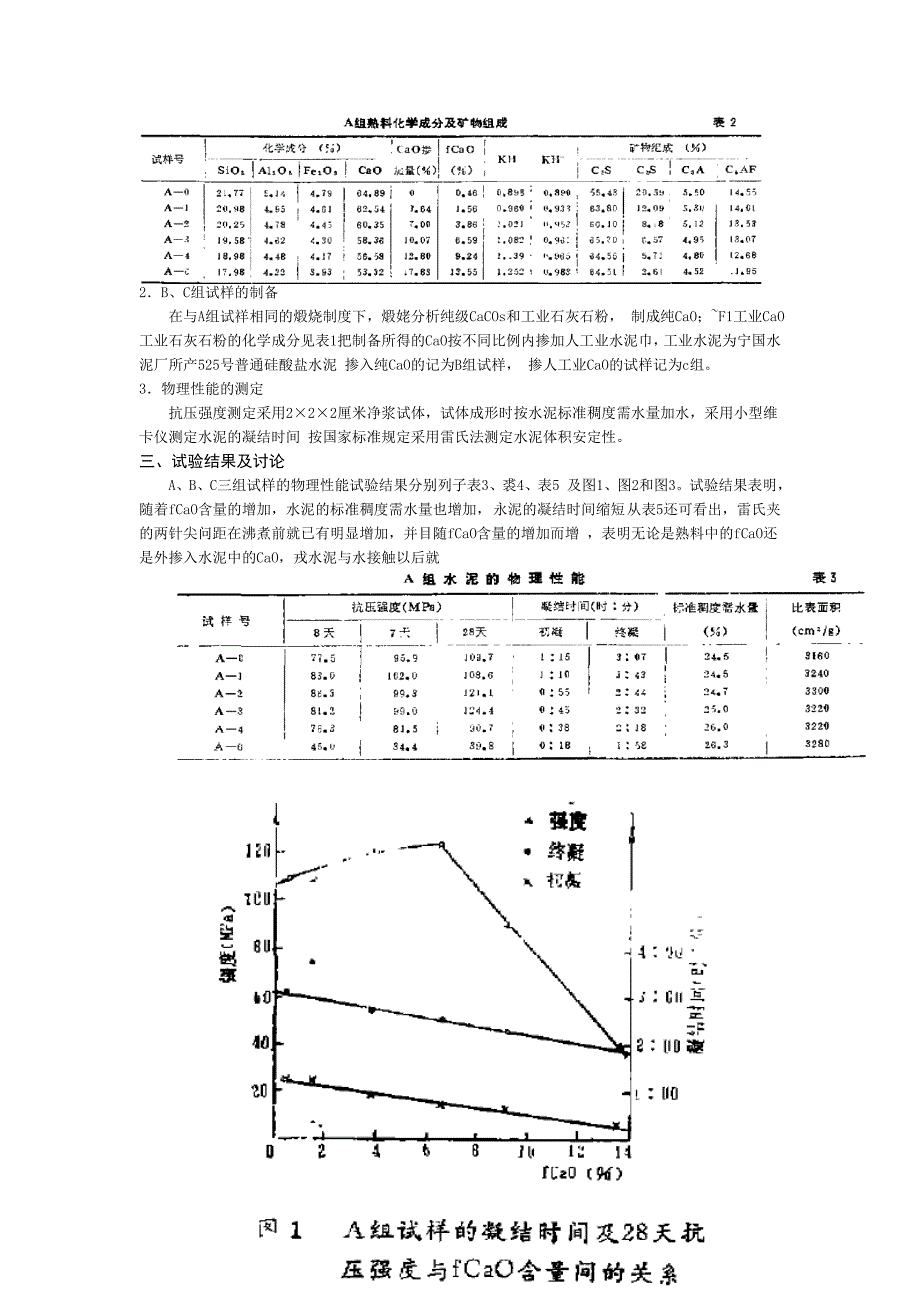 游离氧化钙对水泥性能的影响.doc_第2页