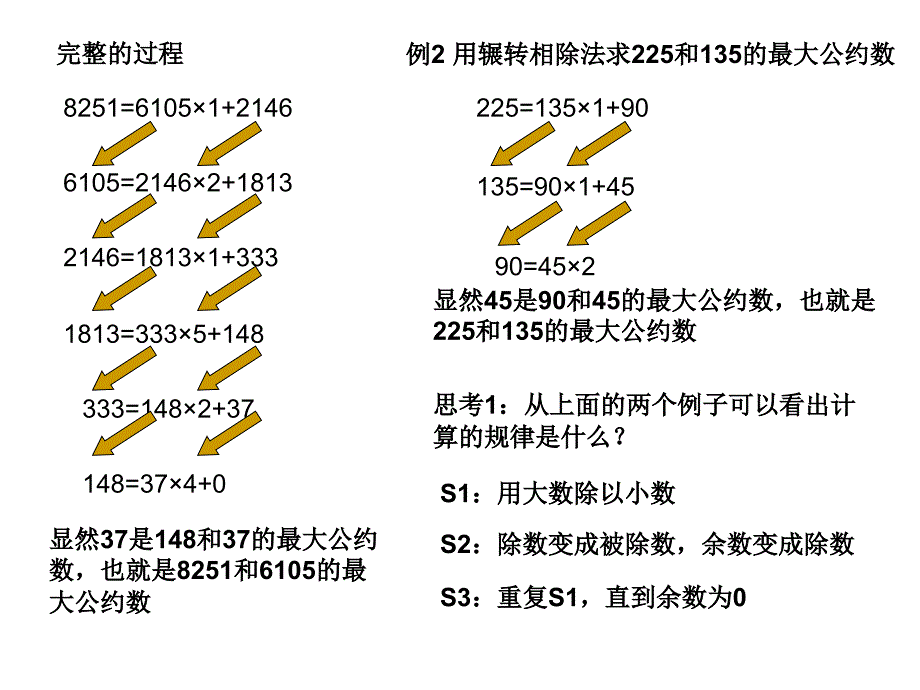 辗转相除法和更相减损法讲义_第3页