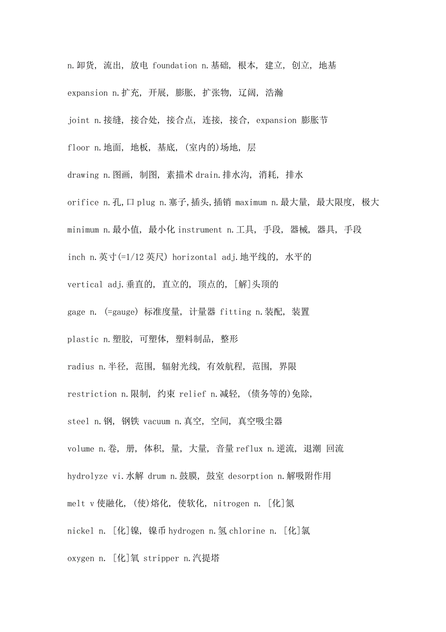 化工通用词汇、PID图难点词汇.doc_第3页