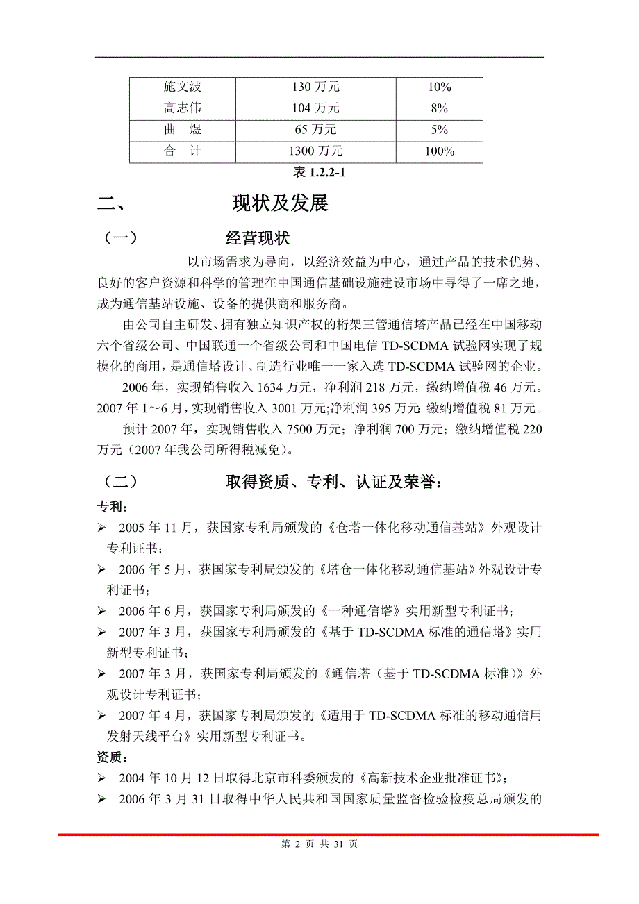 国家重点新产品可行性分析报告_第3页