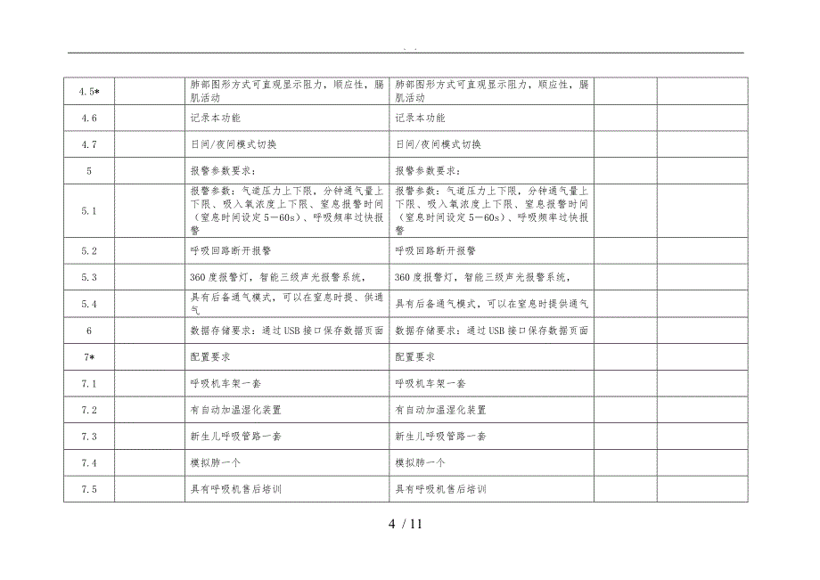 技术规格响应表_第4页