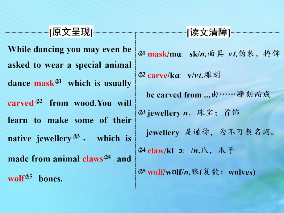 2019-2020学年高中英语 Unit 3 Understanding each other Section Ⅴ课件 牛津译林版选修6_第5页